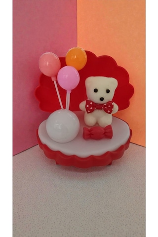 Sevgililer Gününe Özel Sevgili Balonlu Fanus Işıklı Pilli Hediyelik Dogum Günü Boyut:12cm 12cm