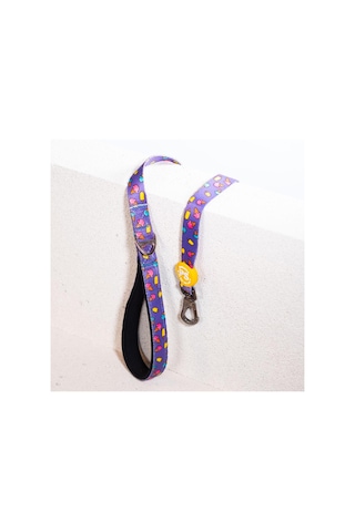 Pawstar Ice Cream Leash Kedi Köpek Sevk & Gezdirme Kayışı Köpek Uzatma Tasması Mor