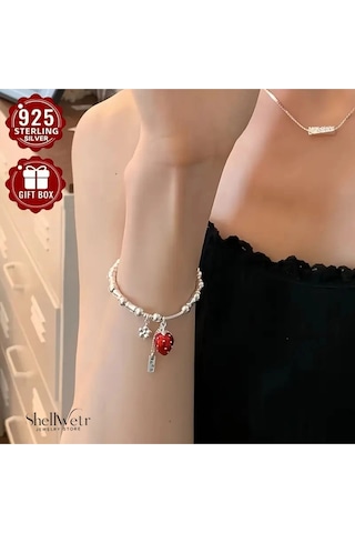 Berry Bliss 925 Ayar Gümüş Kaplama Bileklik Sevdiklerinize En Özel Hediye Çok Renkli