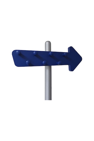 Oneway Ahşap Askılık Lacivert