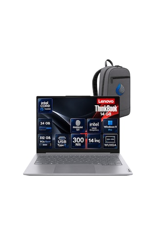 Lenovo ThinkBook 14 G8 IRL 21SG00L8TX-RNP05 i5-13420H 24 GB 512 GB SSD 14" W11P Dizüstü Bilgisayar