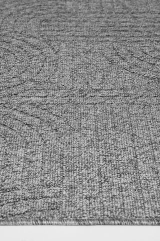 Seyran Loopy 623 Antrasit Halı Ince Mutfak Kilim Salon Kesme Halı Yolluk Antrasit