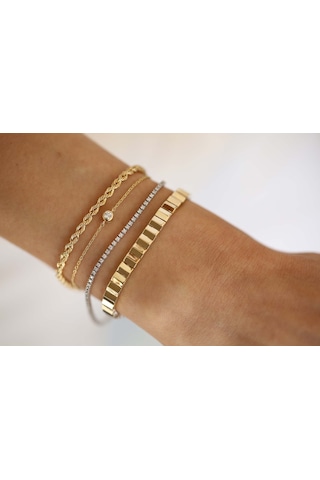 T9560 Reis Twisted Bangle