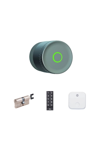 Yale Linus L2 Lite Akıllı Kilit Seti Linus, Barel Tuş Takımı Ve Wi-fi Köprüsü Gümüş