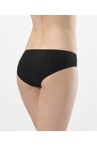 Türen 256 İkili Jakarlı Bikini-sıyah Siyah