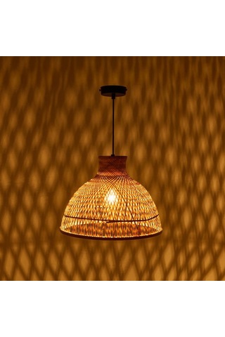 Modelight İbiza Bambu Sarkıt - Natürel - 40 Cm Natürel