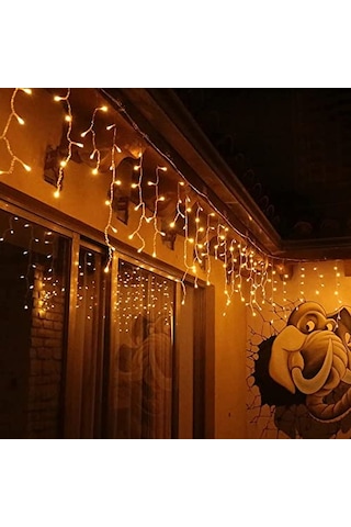 Obev 8 Fonksiyonlu Dekoratif Saçak Led Sarkıt Perde Led Eklenebilir Led Süsleme Led Peri Led Işık Le Sku: Smg8690010152343 .