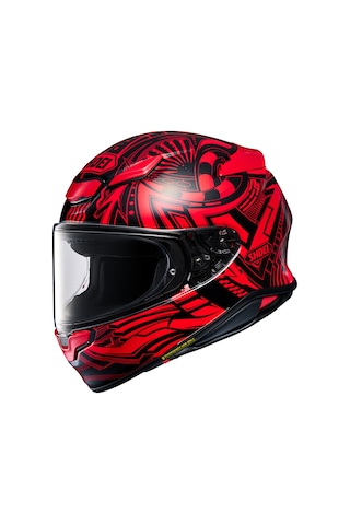 Shoei Nxr 2 Beaut Tc-1 Kapalı Kask Kırmızı - Siyah
