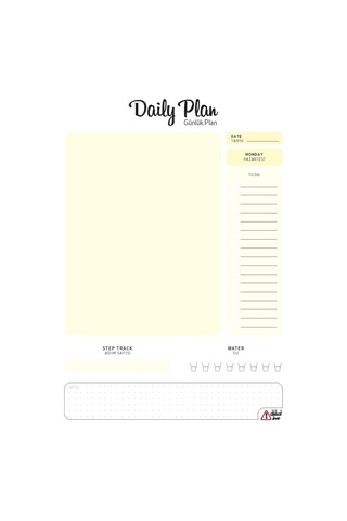 Renkli Günlük Planlayıcı Organizer