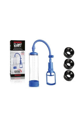 Hızlı Express Dreambox 20 Cm Süper Vakum Penis Pompası +3 Adet Silikon Başlık