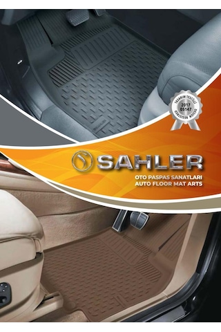 Renault Clio Symbol 4.5D Havuzlu Paspas Sahler Siyah 2018+