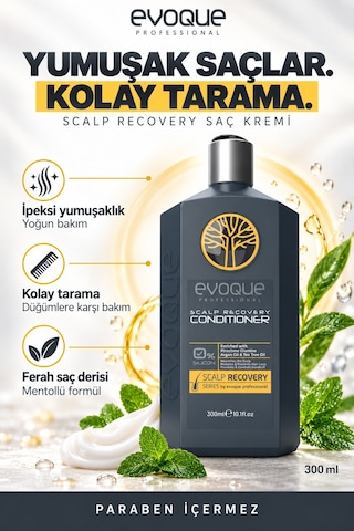 Evoque Professional Scalp Recovery Saç Kremi 300 ML