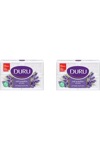 Duru Saf & Doğal Lavanta Aromalı Banyo Sabunu 4 x 150 G 2'li