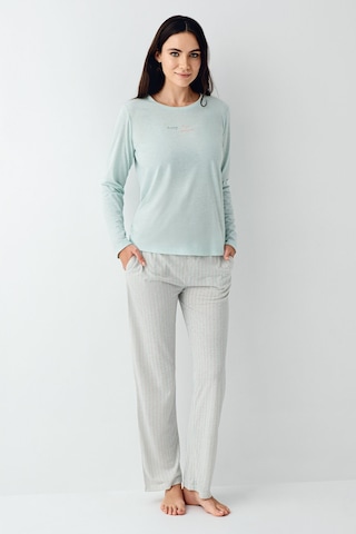 Pierre Cardin Kadın Yeşil Pijama Takımı Pc9050-s-v1 Yeşil