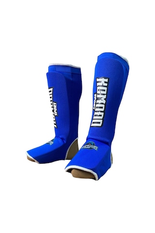 Komodo Sportkick Boks & Muay Thai Bez Kaval Ayaküstü Koruyucu Kbz Mavi