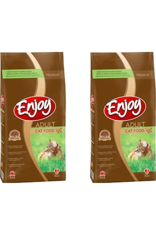 Enjoy Tavuklu Yetişkin Kedi Maması 2 x 15 KG