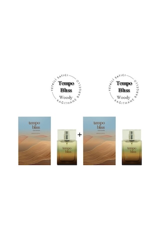 Bargello Tempo Blıss + Tempo Blıss Kadın Parfüm Edp Woody - Mnmstem2 Odunsu