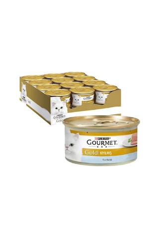 Gourmet Gold Kıyılmış Ton Balıklı 85 Gr X 12 Adet