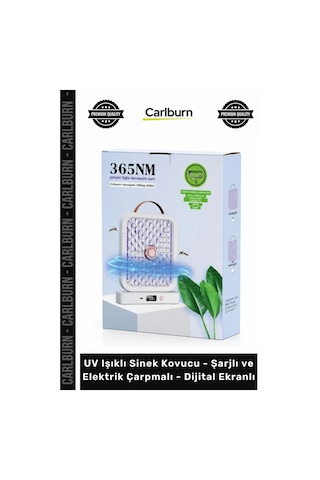 Özel Üretim Sessiz Kamp Tipi Uv Işıklı Sinek Kovucu Şarjlı Elektrik Çarpmalı Dijital Ekranlı