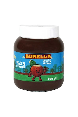 Burella Kakaolu Fındık Kreması %13 Fındık 700g