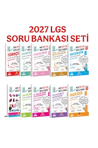 8. Sınıf - Lgs Meb Böyle Sorar Soru Bankası Seti 2027 Lgs