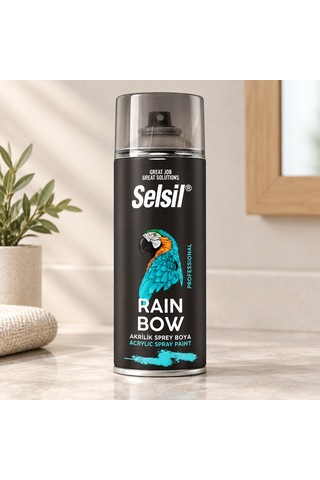 Siyah Mat Sprey Boya 400ml
