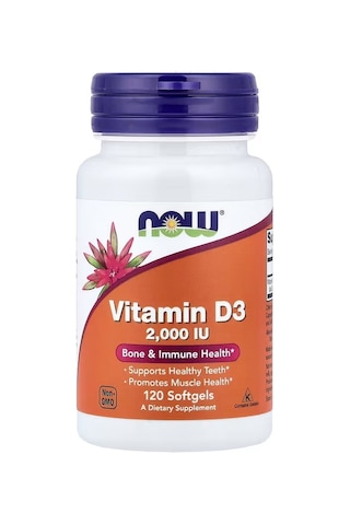 Vitamin D-3 2,000 Iu 120 Softgels