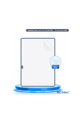 Galaxy Tab S 10.5 Lte Sm-t805 Uyumlu Ön Yüzey Nano Şeffaf Hidrojel Ekran Koruyucu