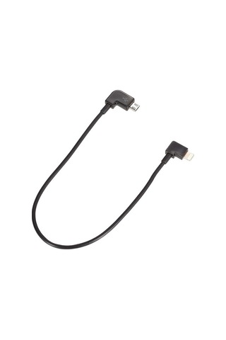 Willowhaven Djı Mavic Pro Spark İçin Micro Usb'dan Lightning Dönüştürücü Kablosu 27cm Esnek Dayanıklı