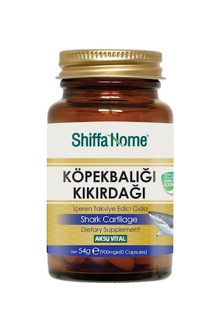 Aksu Vital Shiffa Home Köpek Balığı Kıkırdağı (Shark Cartilage) 60 Kapsül
