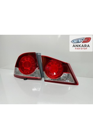Honda Civic Fd6 2007 - 2009 Stop Lambası Sol İç Ve Dış Takım Toplam 2 Adet Stop