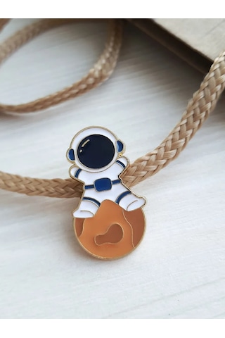 Proshik Broş Astronot Erkek Çocuk Rozet 249180192 Beyaz