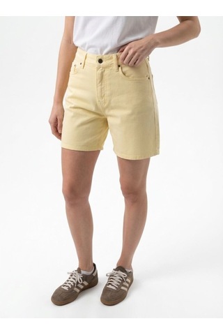 Regular Fit Kadın Şort Light Yellow