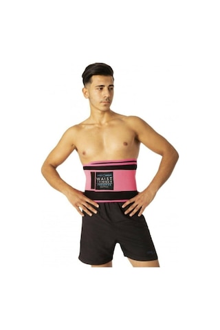 Multiflexpro Termal Sauna Bel Korsesi Bel Göbek Basen Spor Pembe