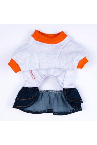 Pawstar Gri Santa Rosa Kedi Köpek Elbisesi