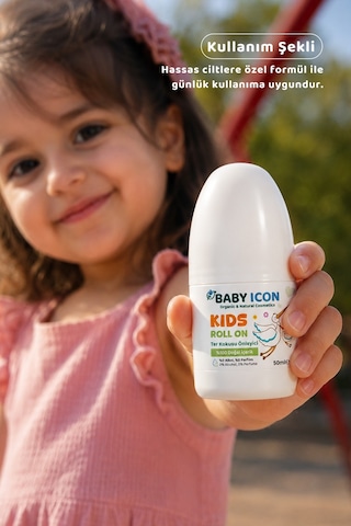 Baby Icon Doğal Çocuk Roll-On 50 ML