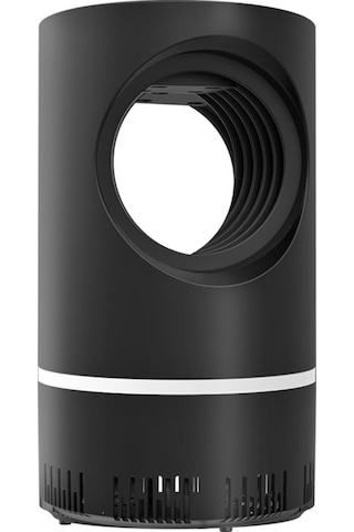 Neevoyu Ev İçin Usb Akıllı Isı Dalga Sopa Sistemiyle Sessiz Mosquito Katili, Fiziksel Kurutma Ve 360 Uv Işık, Siyah Siyah