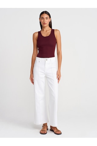 Dilvin 31805 Kalın Askılı Top-bordo Bordo