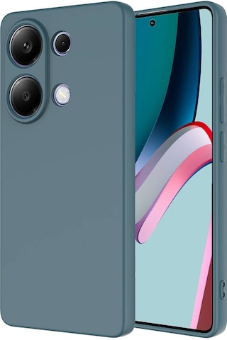 Poco M6 Pro 4g Kılıf Mara Lansman Kapak - Koyu Yeşil Koyu Yeşil Koyu Yeşil