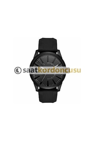 Diesel Dz1807 Uyumlu 24mm Siyah Silikon Saat Kordonu
