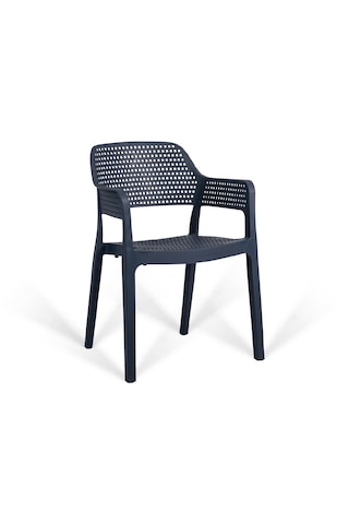 Hawaii Kollu Kafe Ve Balkon Sandalyesi 2'li Antrasit