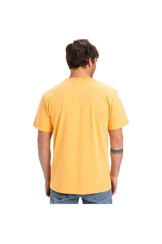 Quiksilver Ev Mini Logo Erkek T-shirt-6647 Sarı