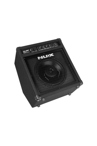 Nux Da-30bt Dijital Davul Amfisi Profesyonel - Bluetooth Monitör 30 Watt Güç, 10 İnç Hoparlör, Frfr Karakteri, Bluetooth Üzerinden Müzik Çalma Ölçüler: 340 X 280 X 300 Mm