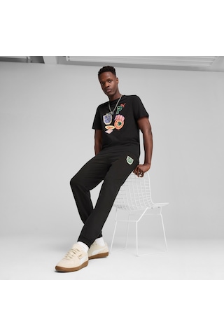 Puma Sports Legacy Erkek Grafik Tişört 629627 01 SIYAH Siyah