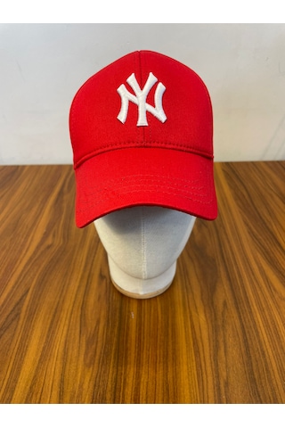 Hamze Ny Yankees New York Nakışlı Unisex Beyzbol Cap Şapka Kırmızı
