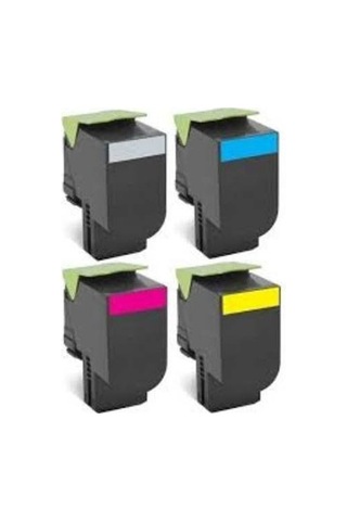 Lexmark Uyumlu Toner Cx310/80c8sk0 Bk