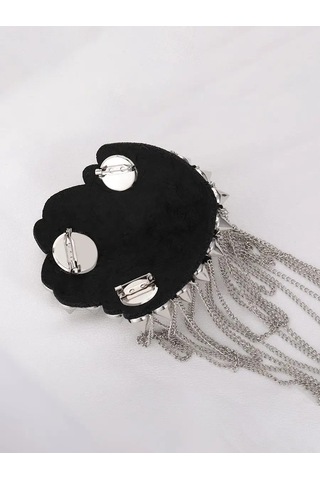 Blucome Takı Kolyesi Epoleti Kıyafetler, Elbise Ve Ceketler İçin Epoleti 135702627 Gri