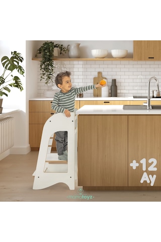 Kule Öğrenme Kulesi - Mdf Beyaz