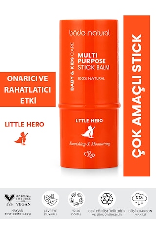 Little Hero Doğal Stick Onarıcı Ve  Çok Amaçlı