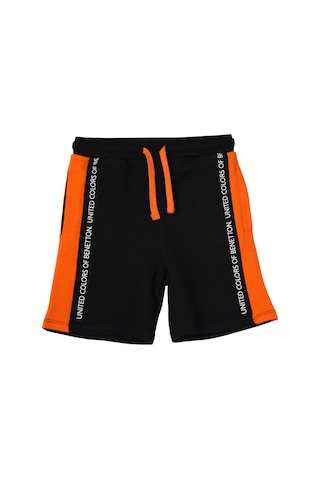 United Colors Of Benetton Erkek Çocuk Şort Bnt-b21358 Siyah